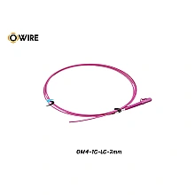 Pigtail 1 Core LC/UPC MM OM4 2mm ยาว 1.5 เมตร