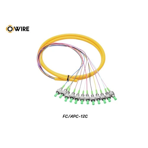 Pigtail 12 Core FC/APC SM 0.9mm ยาว 1.5 เมตร