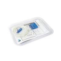 Splitter (PLC) Fiber Optic SC/UPC 1X4 Mini Type Splitter (PLC) Fiber Optic SC/UPC 1X4 Mini Type