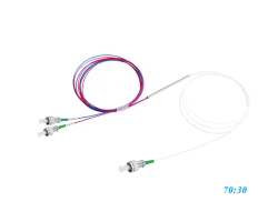 PLC Splitter FC/APC 1X2 MINI Type (70:30)