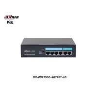 Gigabit PoE Switch Dahua 4 Port + 2GE Uplink