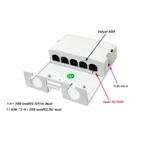 PoE Extender outdoor (10/100) IN1 OUT4 รุ่น BT14FV-A