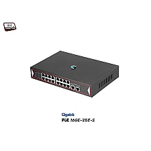 Gigabit PoE Switch 16GE PoE + 2GE (Small)