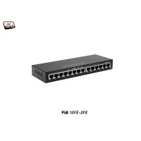 PoE Switch 12 Port 10/100 + 2 LAN FE Uplink