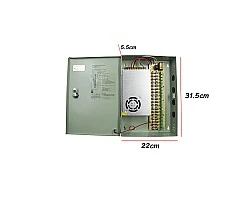 Power Supply 12V/20A แบบตู้ GLINK รุ่น GIPS-006