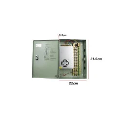 GLINK Power Supply 12V/20A รุ่น GIPS-006 (แบบตู้)