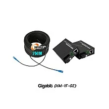 สายไฟเบอร์ออฟติก 1 Core 250 เมตร + Media BIDI 1G
