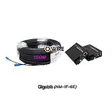 สายไฟเบอร์ออฟติก 1 Core 150 เมตร + Media BIDI 1G