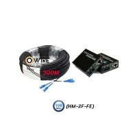 สายไฟเบอร์ออฟติก 2 Core 300 เมตร + Media DX 10/100