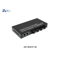 Gigabit Switch SC 4 Port 3KM Uplink 2 Gigabit LAN