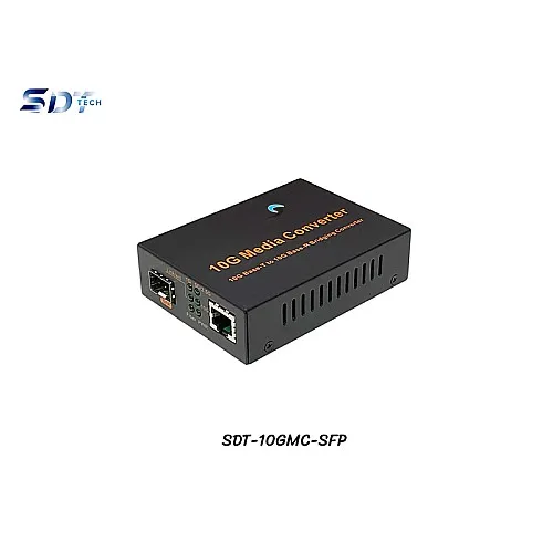 10 Gigabit (10G) Media Converter รุ่น SDT-10GMC-SFP