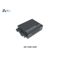 Gigabit Media Converter Bidi (1A+1B) + 2RJ45 SM 20KM