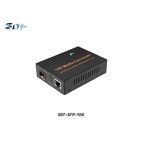 10 Gigabit (10G) Media Converter รุ่น SDT-SFP-10G