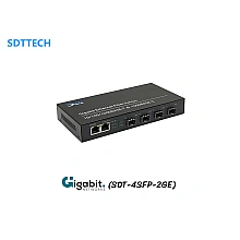 Gigabit FIBER SFP Switch 4 Port + 2 Gigabit Uplink