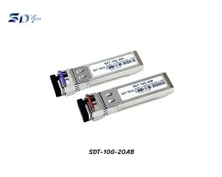 10G SFP+ SM LC BIDI DDM 20KM รุ่น SDT-10G-20AB