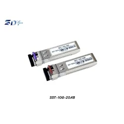 10G SFP+ SM LC BIDI DDM 20KM รุ่น SDT-10G-20AB