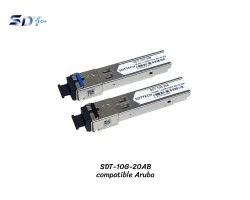 10G SFP+ SM SC BIDI DDM 20KM Compatible Aruba
