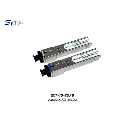 1.25G BIDI SFP SC DDM 20KM Compatible Aruba