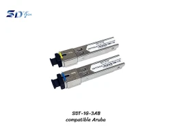 1.25G SFP SM SC BIDI DDM 3KM Compatible Aruba