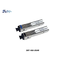 10G BIDI SFP+ SC 1270/1330 20KM รุ่น SDT-10G-20AB