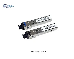 10G SFP+ SM SC BIDI DDM 20KM รุ่น SDT-10G-20AB