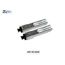 1.25G BIDI SFP SC 20KM 1310/1550 รุ่น SDT-1G-20AB