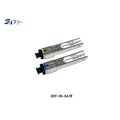 1.25G SFP SM SC BIDI DDM 3KM รุ่น SDT-1G-3AB