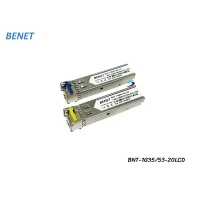 BENET | SFP LC BIDI-1310/1550 1.25G DDM SM 20KM