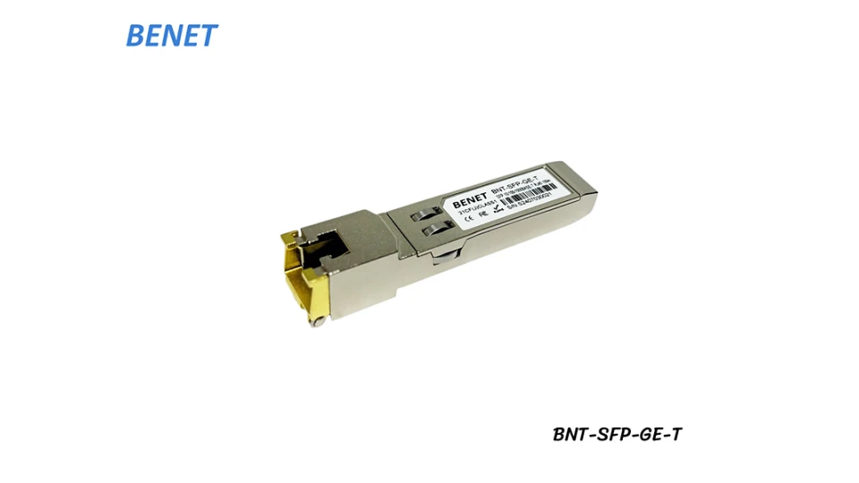 BENET | SFP Copper RJ45 To LAN 1G DDM BENET | SFP Copper RJ45 To LAN 1G DDM