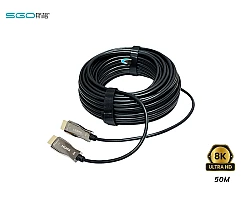 สาย HDMI Fiber Optic SGO 8K@60Hz ยาว 50 เมตร