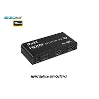 HDMI Splitter 4K@60Hz เข้า 1 ออก 2 เวอร์ชั่น 2.0