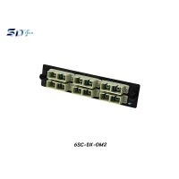 SNAP-IN Aluminum Plate 6SC Beige OM2 Duplex