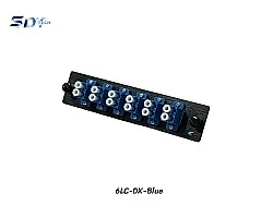 SNAP-IN Aluminum Plate 6LC Blue SM Duplex