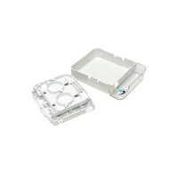 กล่องพักสายไฟเบอร์ออฟติก 1 Core Indoor (มีฝาปิด)