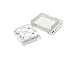 กล่องพักสายไฟเบอร์ออฟติก 1 Core Indoor (มีฝาปิด)