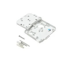 กล่องพักสายไฟเบอร์ออฟติก 1 Core Indoor (มีฝาปิด)