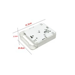 กล่องพักสายไฟเบอร์ออฟติก 1 Core Indoor (มีฝาปิด)