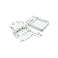 กล่องพักสายไฟเบอร์ออฟติก 2 Core Indoor (มีฝาปิด)