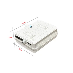 กล่องพักสายไฟเบอร์ออฟติก 24 Core Outdoor