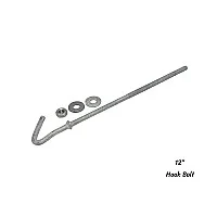 ฮุกโบลท์ (hook Bolt) ขนาด 3/8″ ความยาว 12 นิ้ว