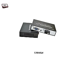 VGA To FIBER Extender 1080p + Audio 20KM